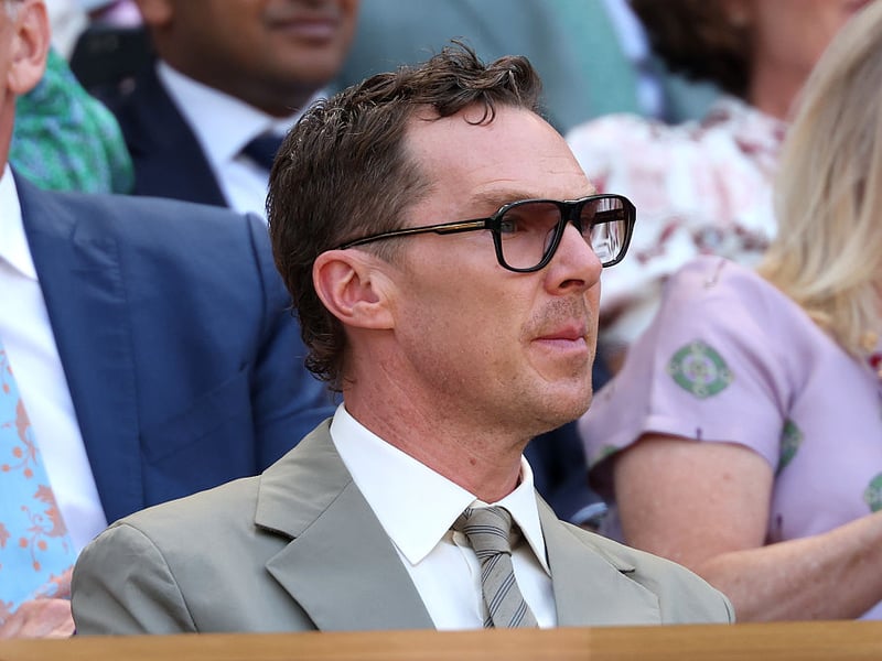 Doctor Strange and Sherlock actor Benedict Cumberbatch watching on day nine.