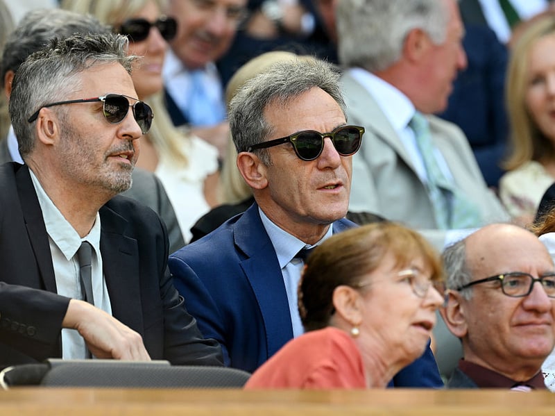 Harry Potter actor Jason Isaacs in the Royal Box.