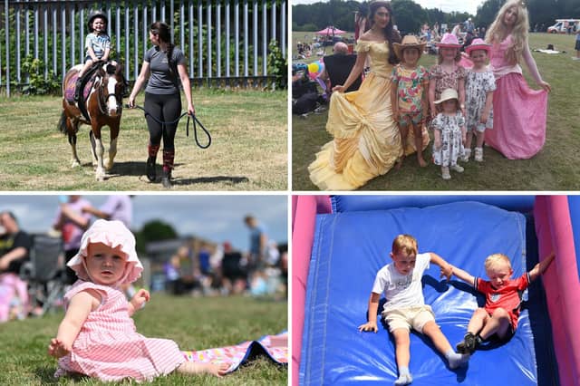 Children, parents, and teachers enjoyed the country and western themed fun day.