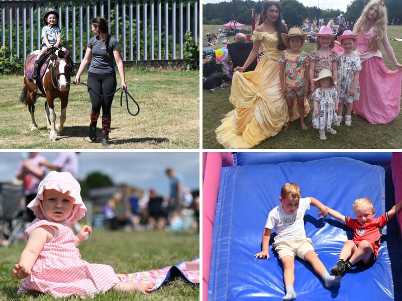 Children, parents, and teachers enjoyed the country and western themed fun day.