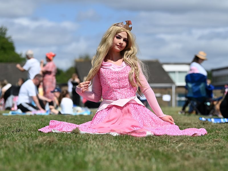 The children could meet an array of Disney characters.