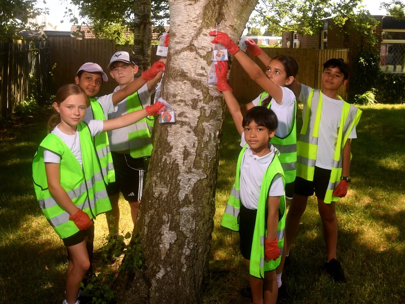 They will be hidden in local parks and community spaces for members of the public to discover