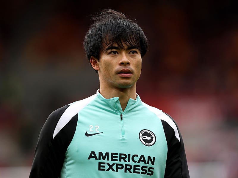 A hamstring injury denied the Japan international winger a World Cup trip and he's yet to return. Mitoma has been on the grass but Hurzeler urged patience at the end of last month.