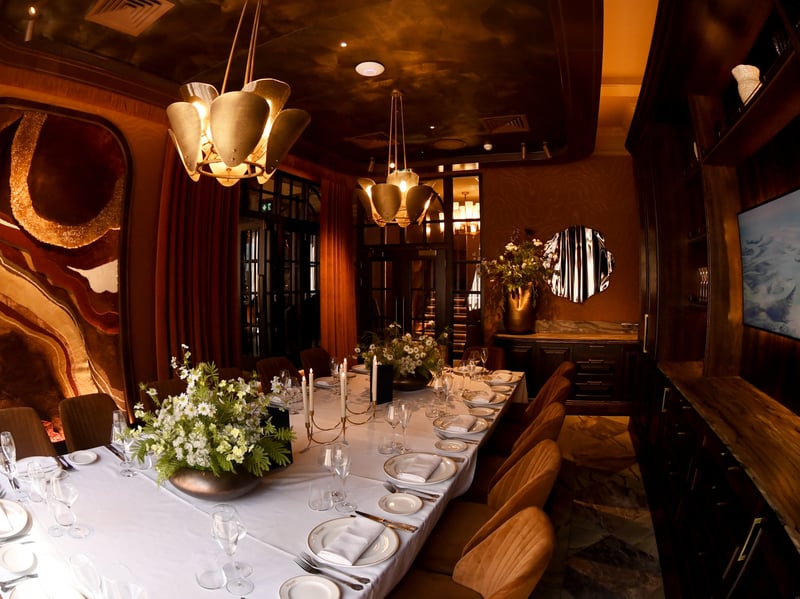 The popular steakhouse now features two private dining spaces for guests.