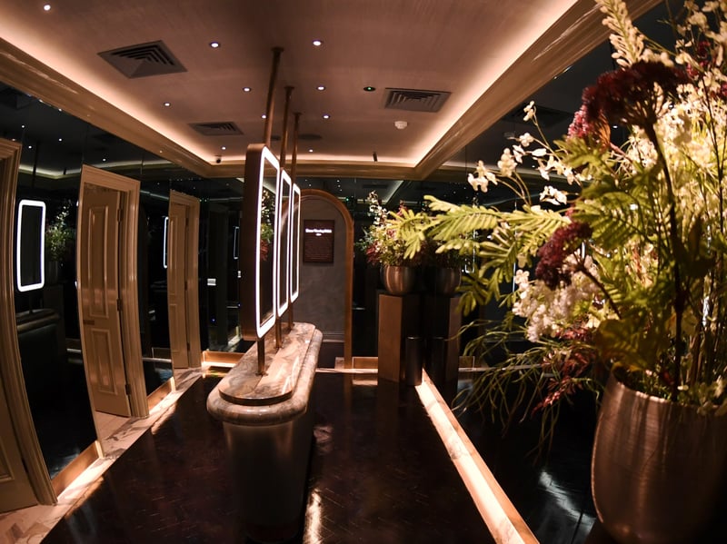 Guests will notice a luxurious redesign of the restaurant.