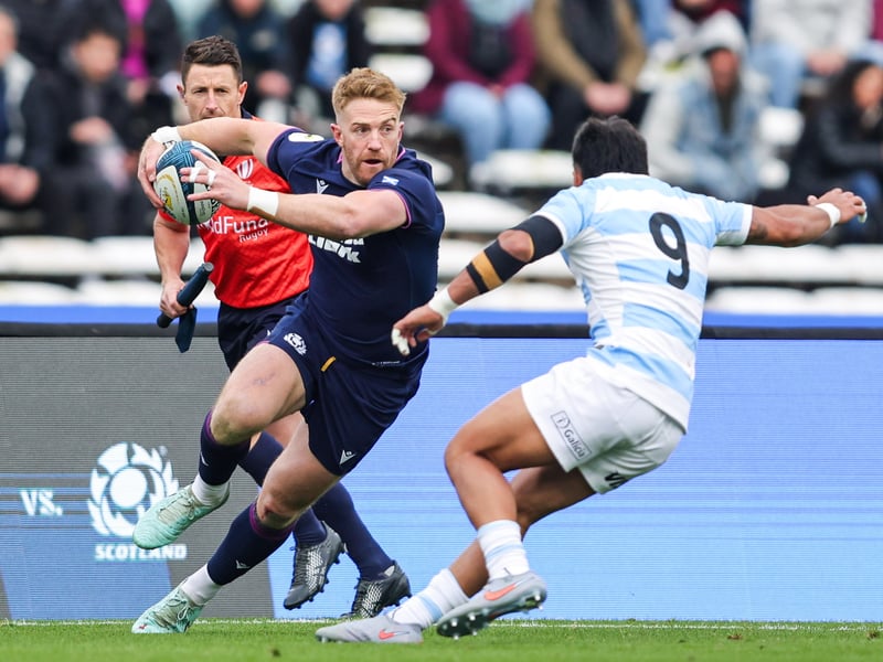 Might not have scored a try against Argentina but had one incredible moment with a world class take from a kick chase. It didn't come as a surprise to see either, few wingers in world rugby can match his aerial dominance