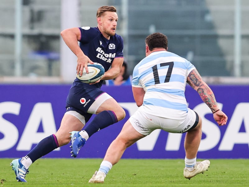 A second ball carrier like Stafford McDowall perhaps makes more sense if you want to match up to the Boks but the Northampton man was exceptional against Argentina and surely can't be dropped. When it comes to the backs, Scotland have every right to try and play their way and not let their opponents dictate their selection.