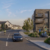 The planned housing estate at Baunoge in Loughrea 