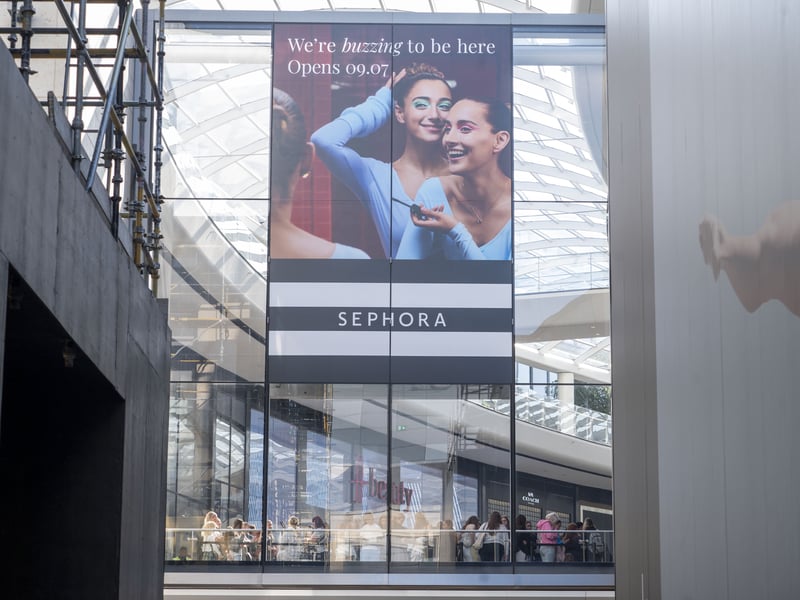 Another Sephora branch will open in Glasgow's Braehead shopping centre later this year.