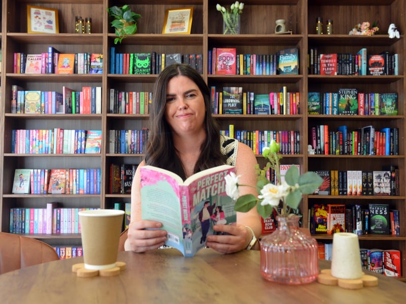 Former nurse Hayley Beckinsale has started a new chapter with her bookstore and tearoom, Chapter 13 on Frederick Street. It specialises in fiction with reading room snugs and encourages people to pop in for a peaceful read and a cuppa.