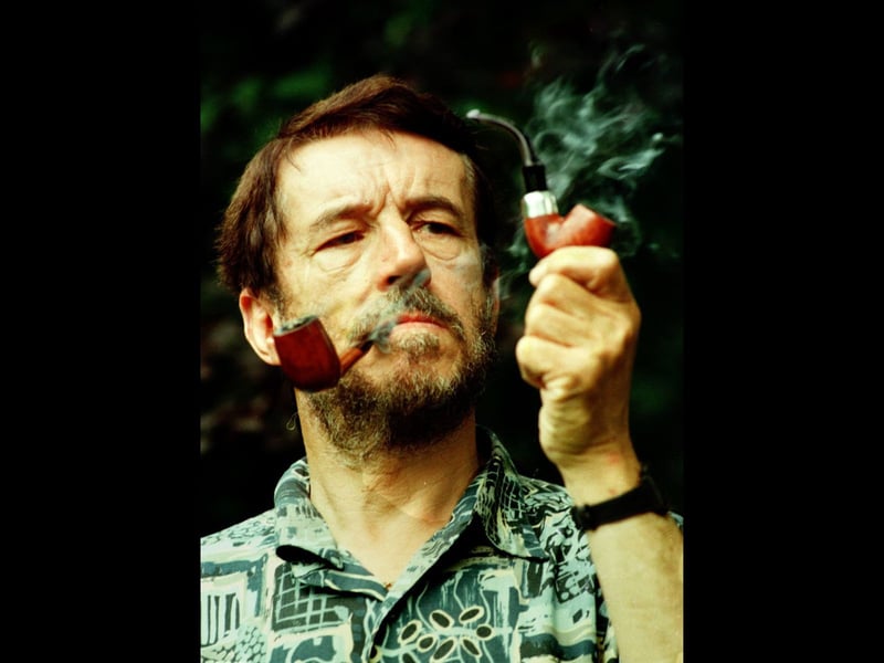 A pipe, a championship title and a very unusual local claim to fame. Shropshire author Guy Smith enjoys the prize pipe he won at the 1996 British Pipe Smoking Championships while admiring his Sherlock Holmes-style pipe. Do you remember this unusual story?