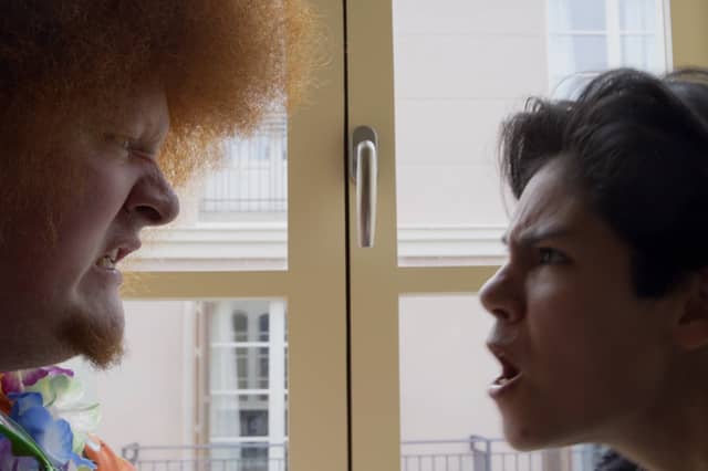 Victor Fox and Archer A as Brad and Greg in 'After the Party'.