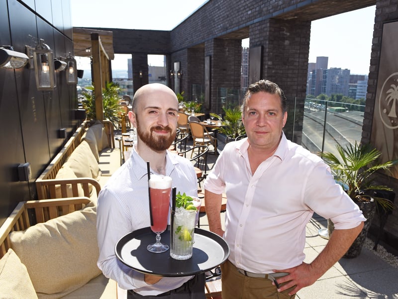 Perched on the 12th floor of Hyatt Place Leeds, Azotea combines panoramic city views with a Latin American-inspired menu, cocktails and one of the city's newest rooftop dining experiences.