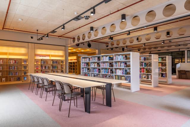 Culture House is now the new home for City Library, which has gone from one room at the Winter Gardens (where it relocated after the Fawcett Street library closed) to this new purpose-built space, which houses more than 40,000 books.