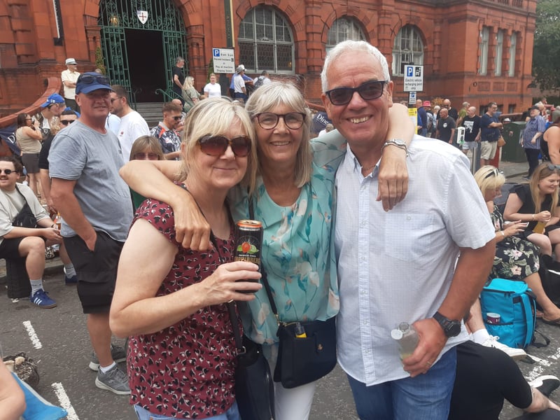 Gary Wilkinson and his sisters Tracy and Lisa have been attending the Gala since they were children.