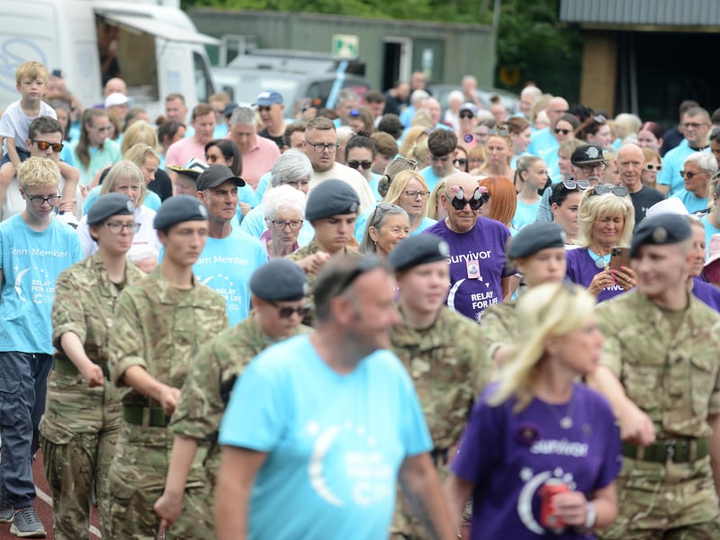 The final Relay for Life after 17 years at Monkton Stadium.