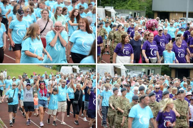 Monkton Stadium in Jarrow hosted the final Relay for Life