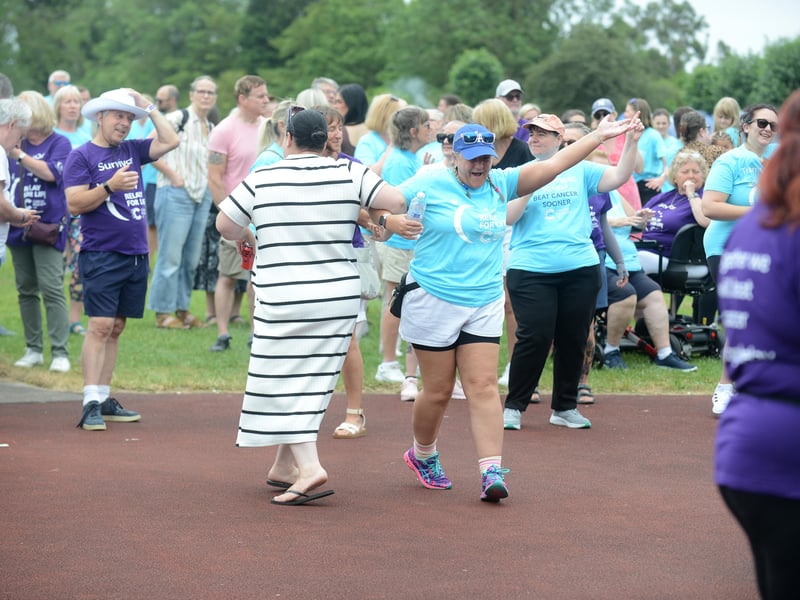 Spirits were high, despite it being the final event.