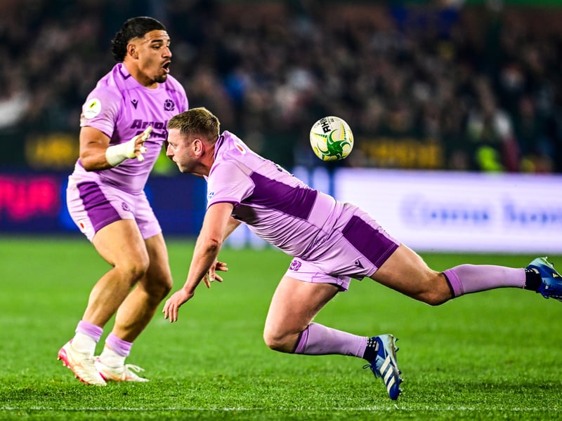 So many carries from start to finish and kept going and going in testing conditions against the most physical side in the world