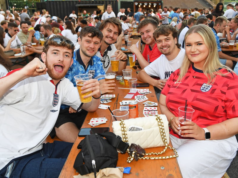 Fans at Kirkstall Bridge Inn 