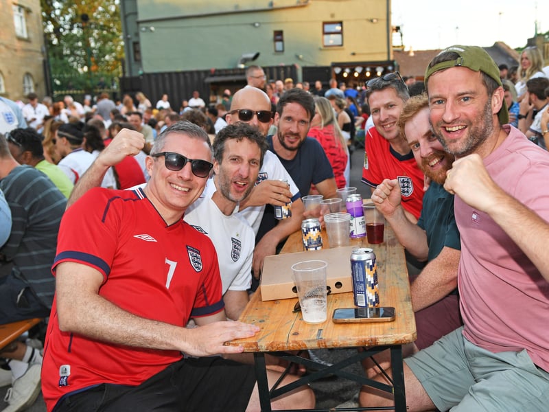 Fans at Kirkstall Bridge Inn 