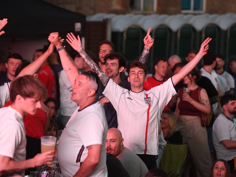 Fans were in fine voice throughout the game