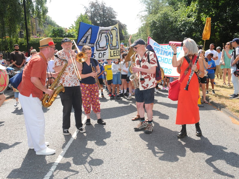 Hyde Park  Panto Paraders who led the parade