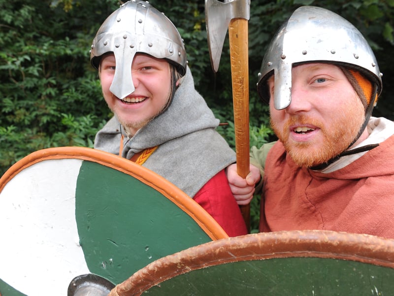 Ben Cohen and Mark Shingleton from The Ormsheim Vikings 