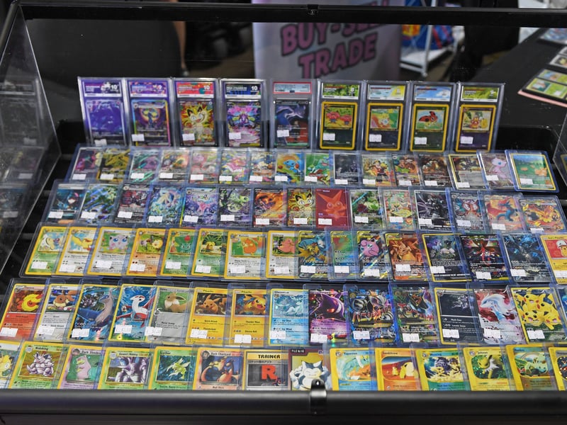 Pictured Pokemon cards for sale