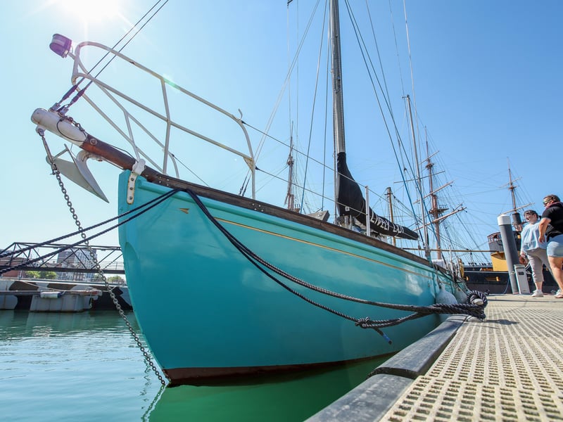 The Lively Lady at Portsmouth Historic Dockyard