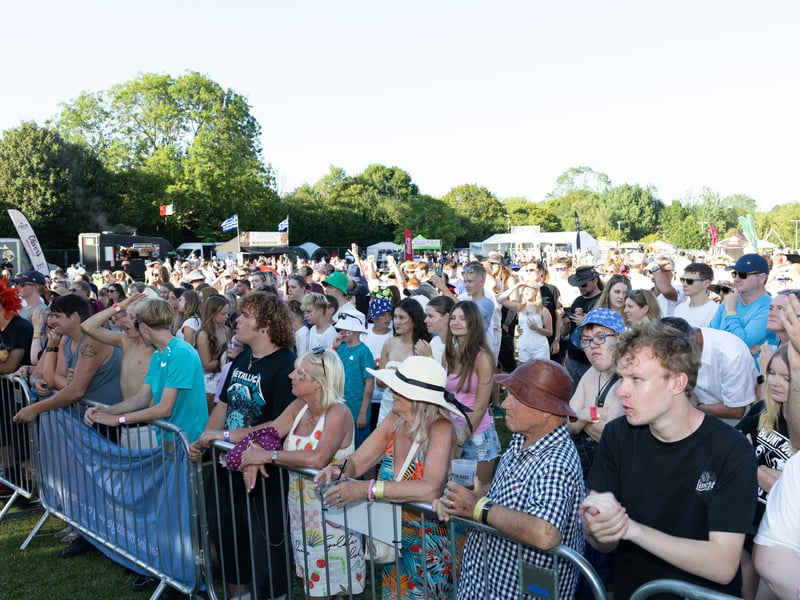 Crowds at Lincfest on Saturday, July 12.