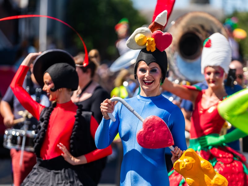  The popular family event brought music, colour and fun to the town, attracting thousands of visitors for a day of celebration and entertainment. 