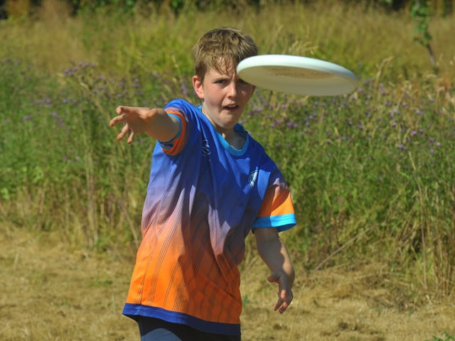 Jack of the Leeds Pigeons Junior Ultimate Frisbee team