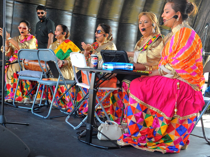 Balle Balle Sangeet on stage