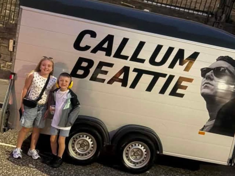 Fans of all ages were excited to see Callum Beattie take to the stage on Friday night