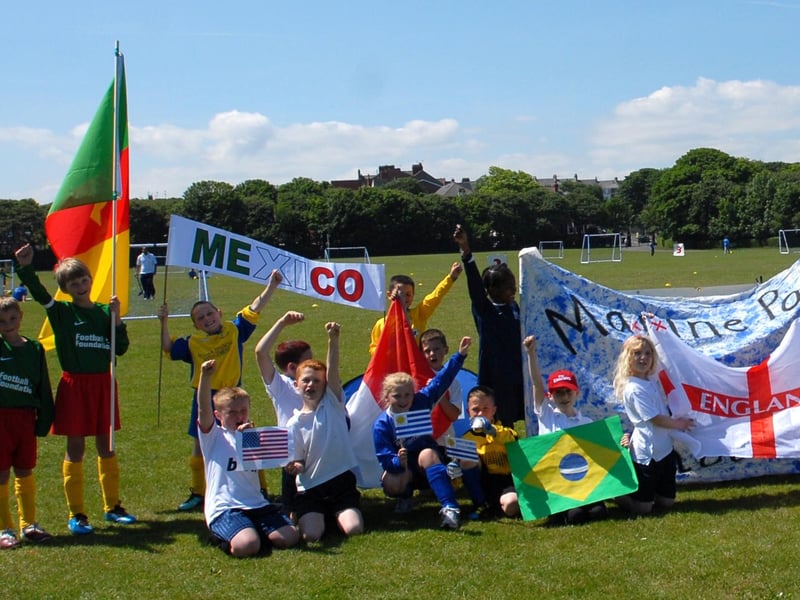 Eng-er-land! And Mexico going head to head at a fantastic World Cup themed event in Bents Park.