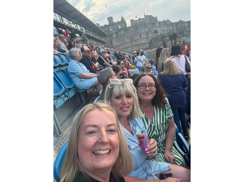 Maureen Kelly and her group were in the stands for the show, with Maureen saying they had an "absolutely amazing night".