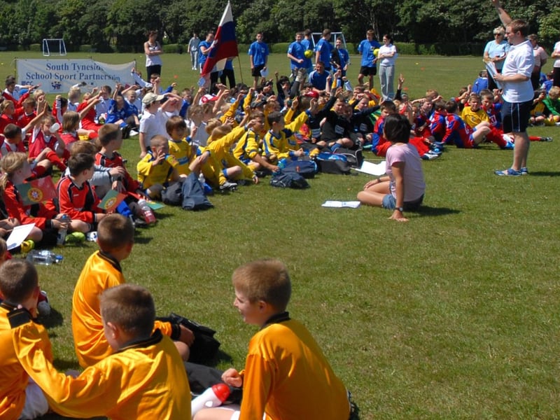 Let's hear it for the youngsters who had a great time in the sun 16 years ago in South Tyneside.