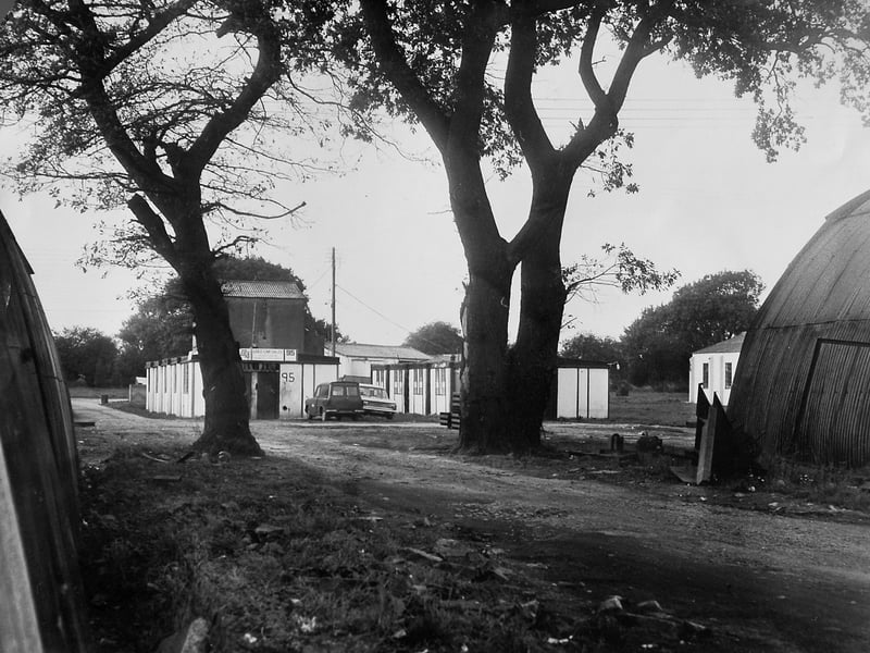 A former wartime airfield found a new purpose as Condover Industrial Estate in 1972, with businesses moving into the old buildings and helping the site develop. This photograph shows one of the premises, including a used car sales business operating from building number 95. Do you remember the industrial estate in its early days, or any of the businesses that started out there?