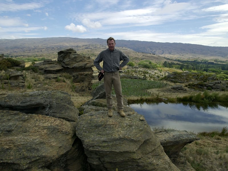 "If you're making films in New Zealand, you can't avoid the landscape. It's certainly more handsome than I am."