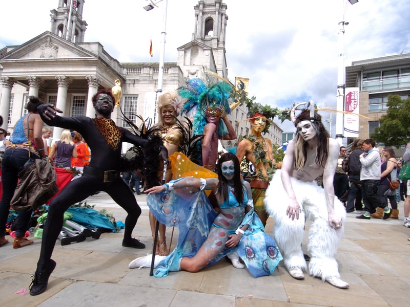 Strike a pose at Millennium Square.