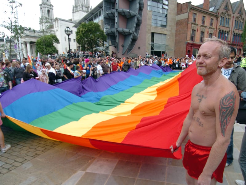 This flag was a talking point.