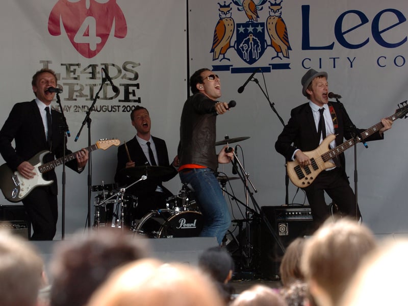 The Yeah You's perform at Millennium Square.