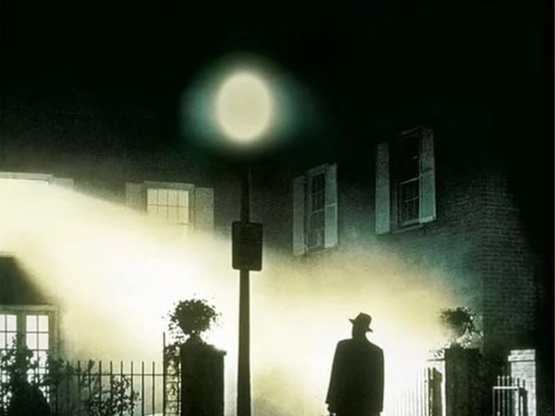 The haunting film The Exorcist was put forward by one resident.