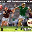 The front page of The Connacht Tribune's free supplement for the All Ireland Hurling Final clash between Galway and Limerick
