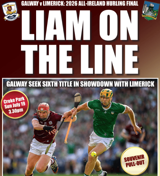 The front page of the free Connacht Tribune Hurling Final supplement