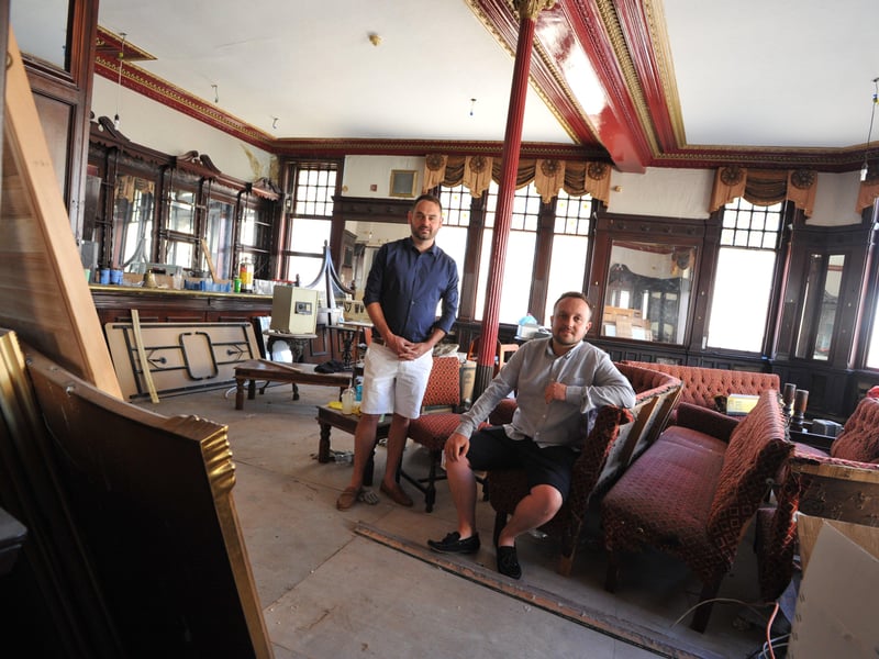 The Victorian-era Criterion, at the junction of King Street and Ocean Road, was set for a new lease of life under plans for a £200,000 modern transformation to turn it into a bar and bed and breakfast.
The owners Chris Pickering and Kevin McKeith were pictured.