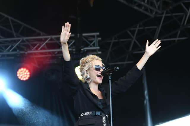 The first of the seafront gigs kicked off “the best summer” in style as thousands joined in the South Tyneside Festival celebrations.
Pixie Lott headlined after sets by Aston Merrygold and Phats and Small.
She led the audience on a rendition of the Three Lions’ (Football’s Coming Home) after the crowd began chanting the lyrics.