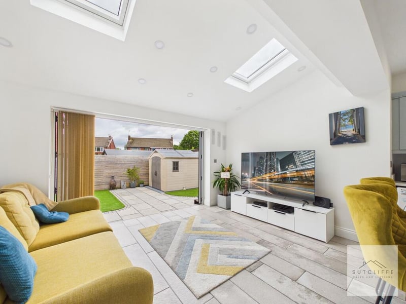The attached family room