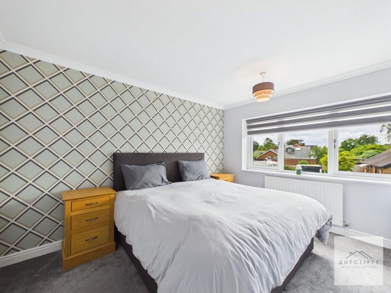 The primary bedroom